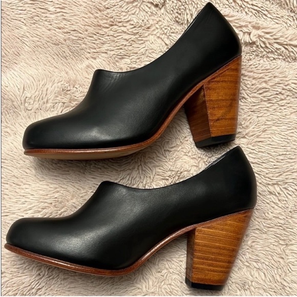 Nisolo | Women’s Size 7(6.5) Elegant Black Leather Austin Heeled Booties - Picture 6 of 8